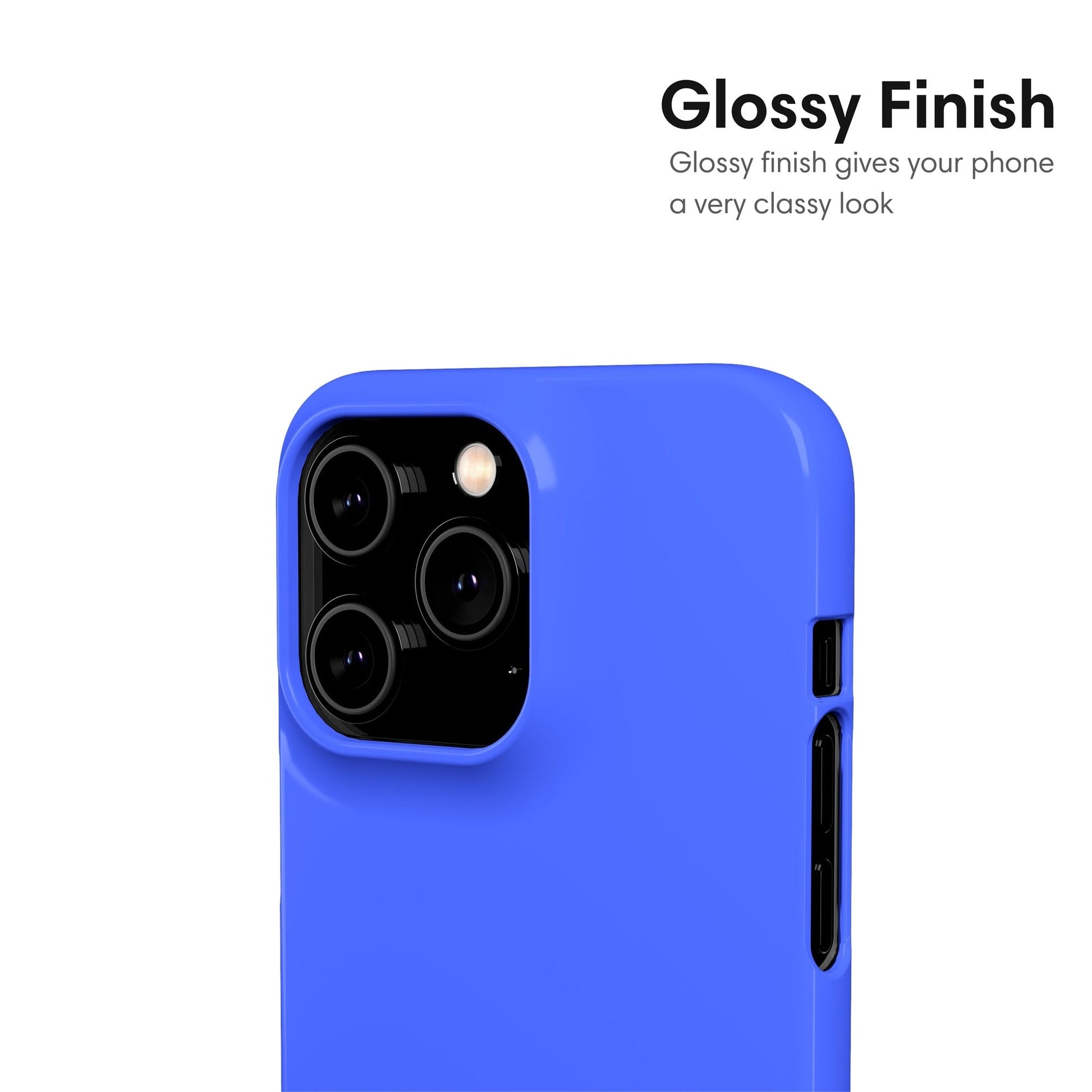 Deep Blue Snap Case glossy