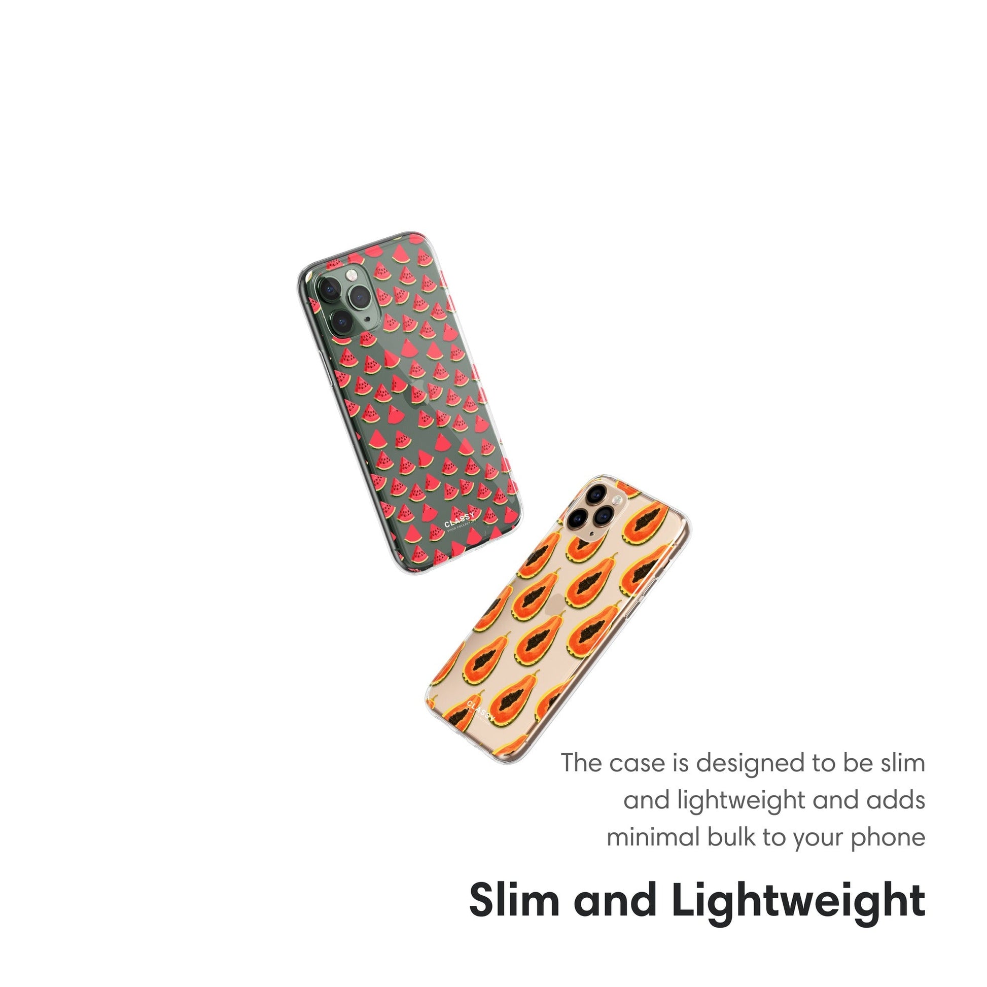 Fruit Clear Case slim