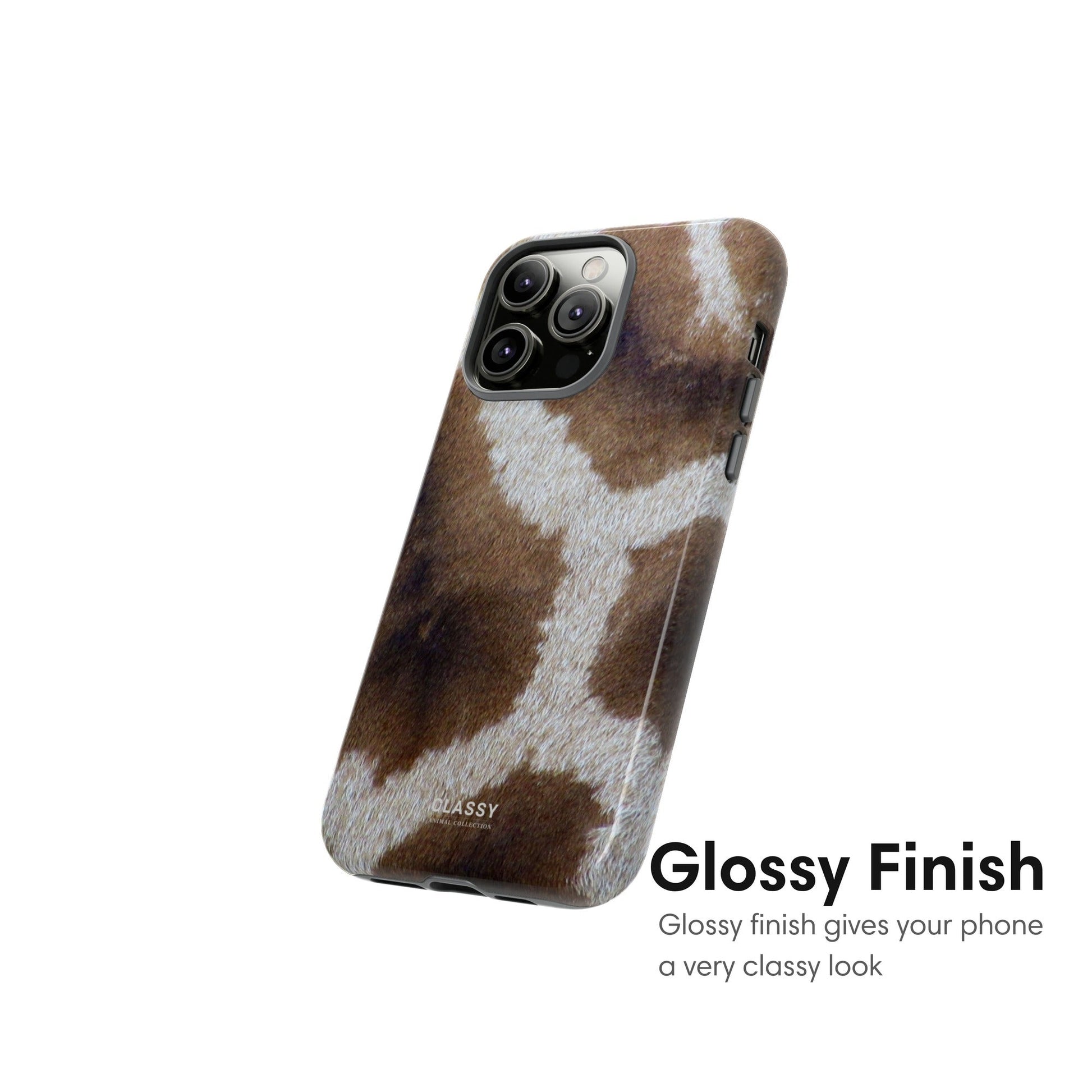 Giraffe Pattern Tough Case glossy