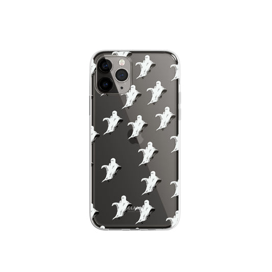 Little Flying Ghosts Clear Case front