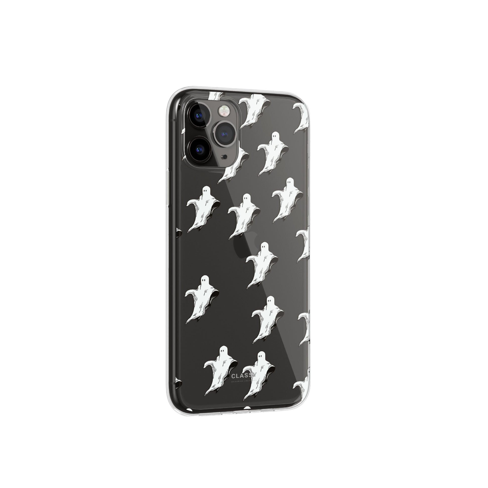 Little Flying Ghosts Clear Case side