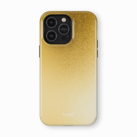 Gold Ombre Tough Case front