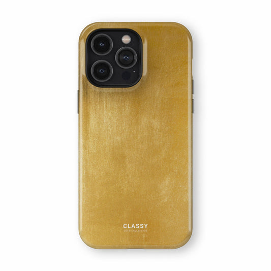 Gold Slight Pattern Tough Case front