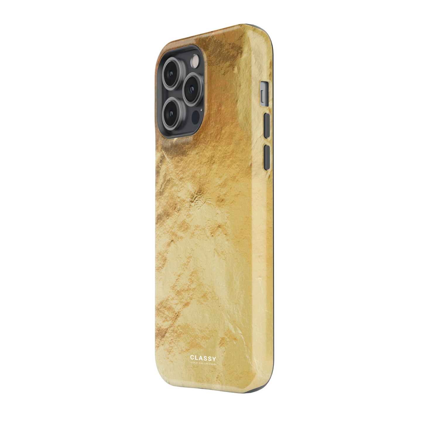 Gold Texture Pattern Tough Case side