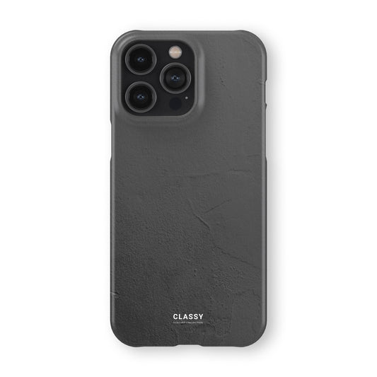 Gray Pattern Snap Case front