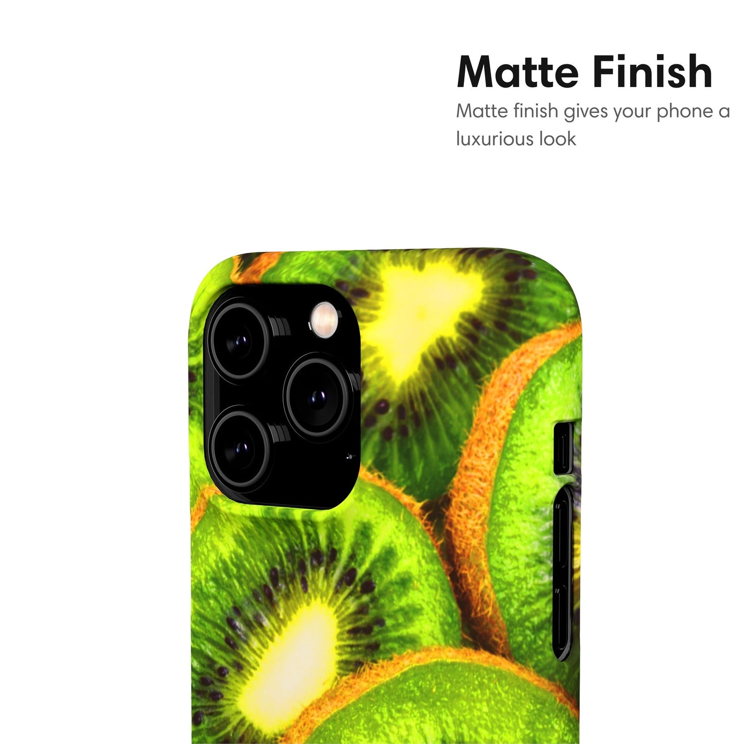 Kiwis Snap Case matte