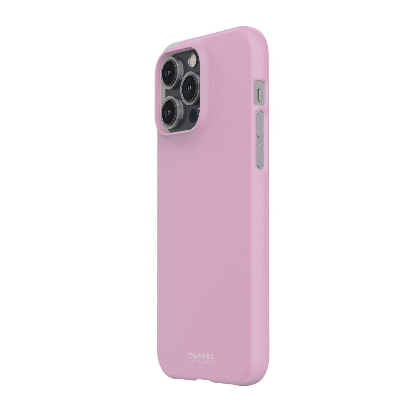 Light Pink Snap Case side