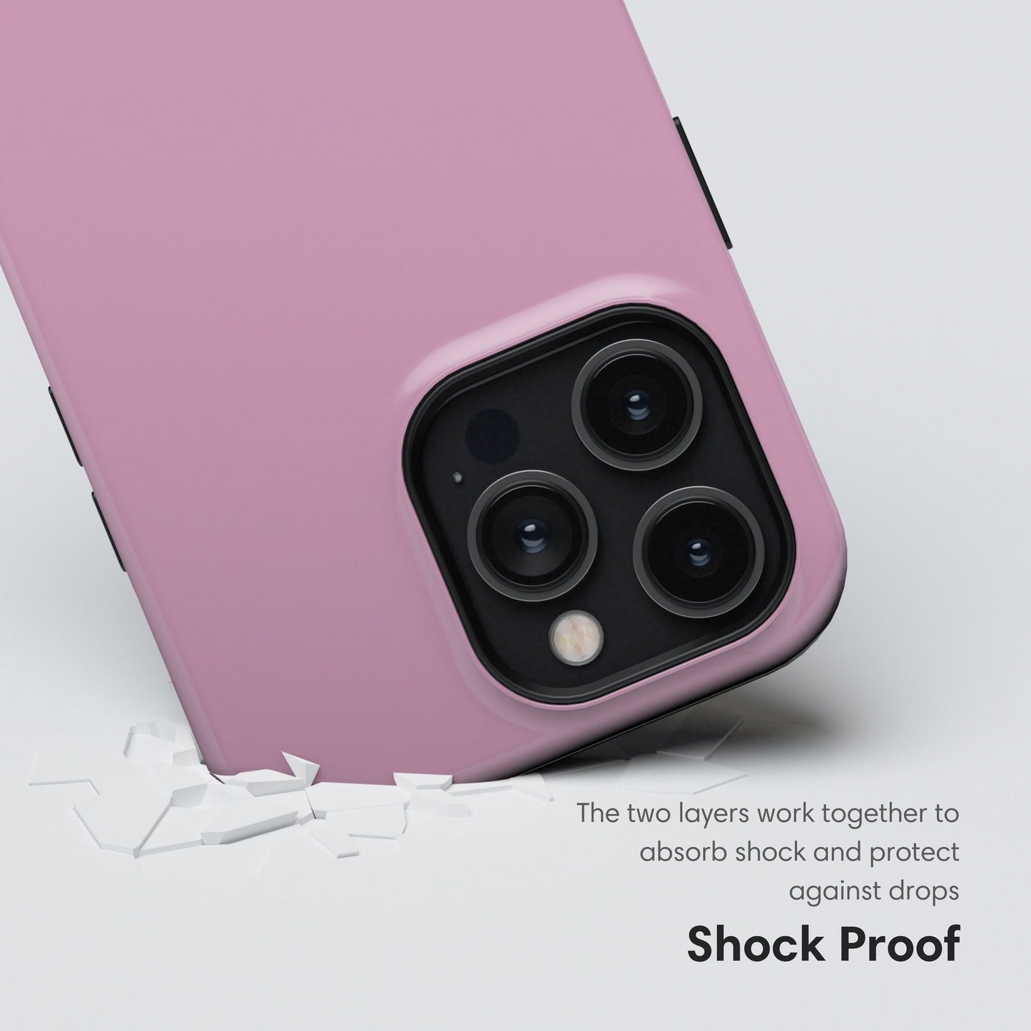 Light Pink Tough Case shockproof