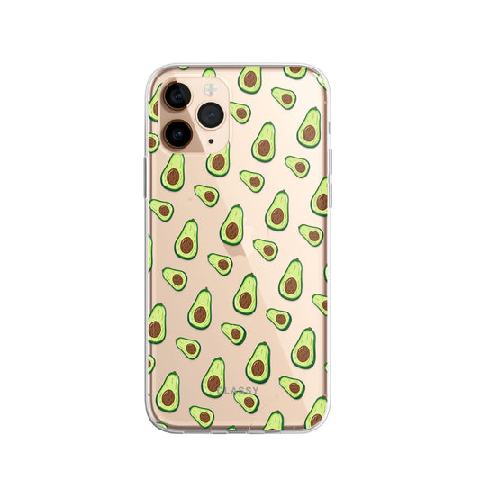 Little Avocados Clear Case front