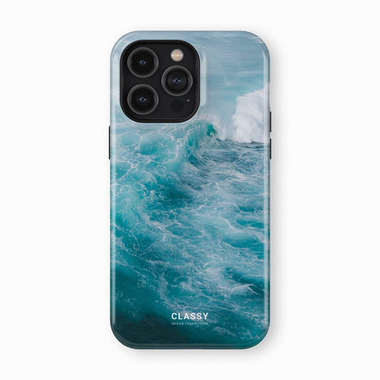 Ocean Waves Tough Case front