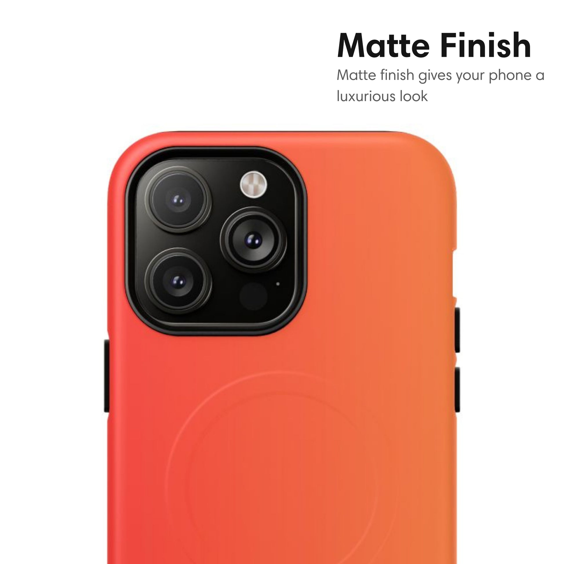 Orange Ombre MagSafe Tough Case matte