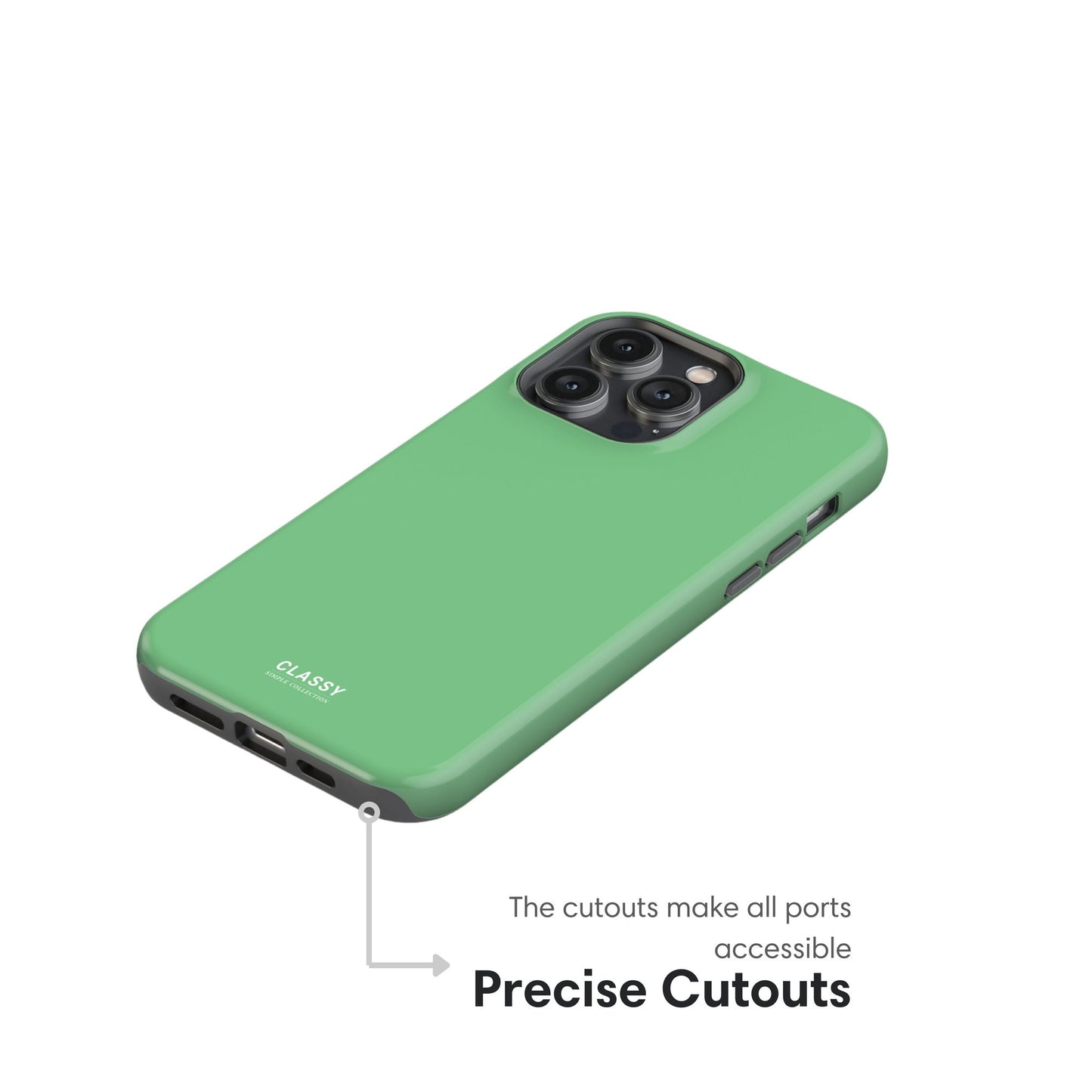 Pastel Green Tough Case cutouts