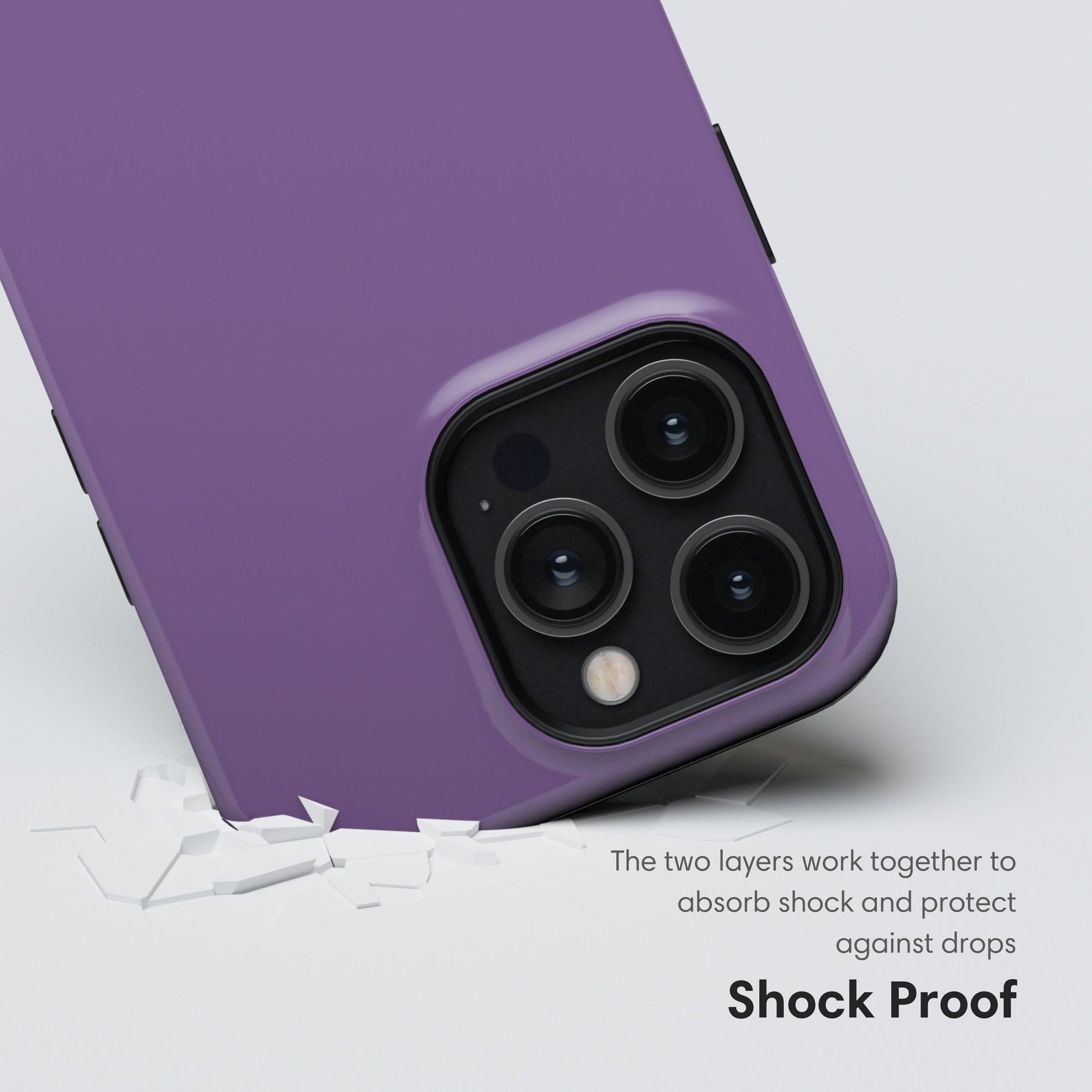 Pastel Purple Tough Case shockproof