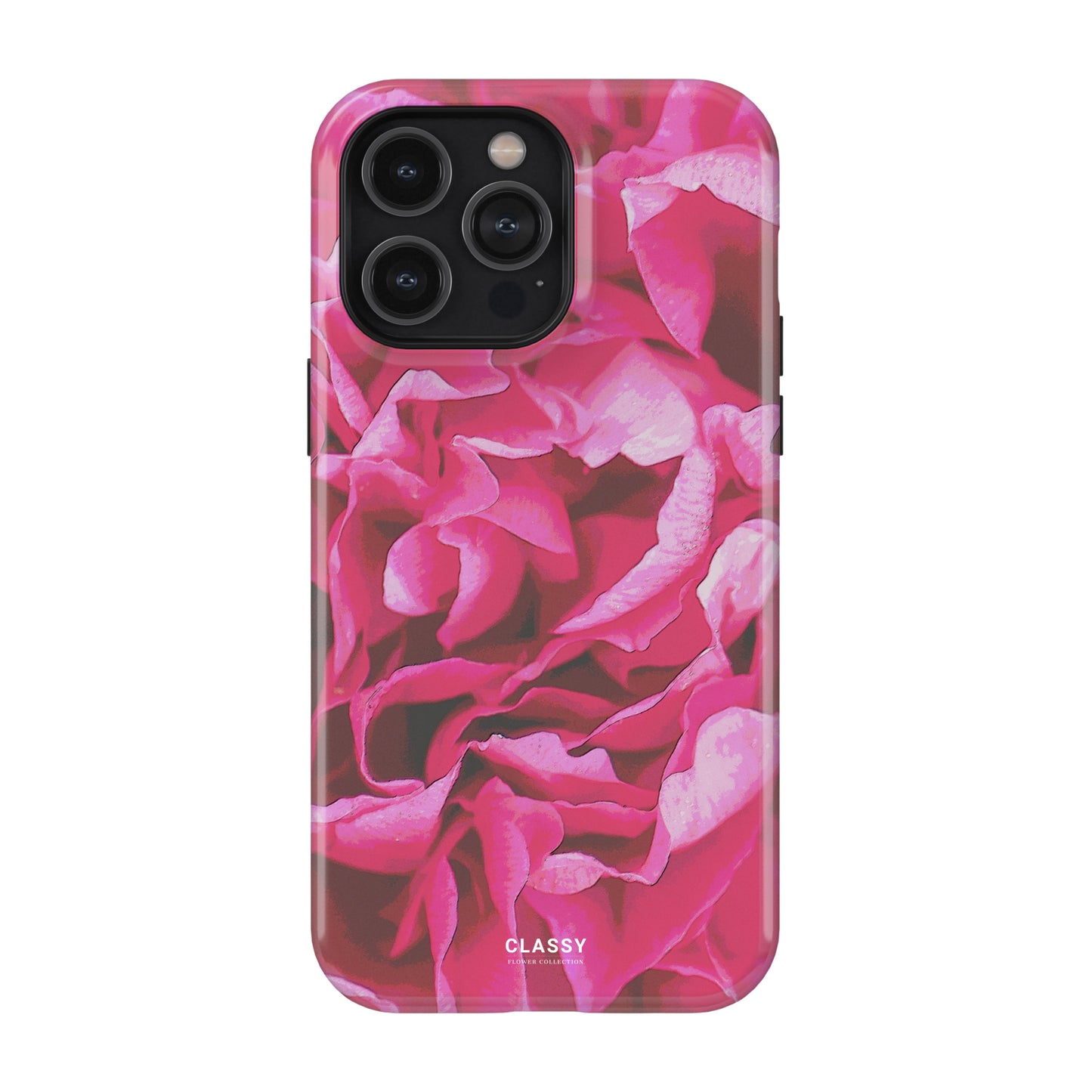 Pink Flower Tough Case front