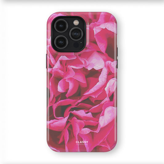 Pink Flower Tough Case front