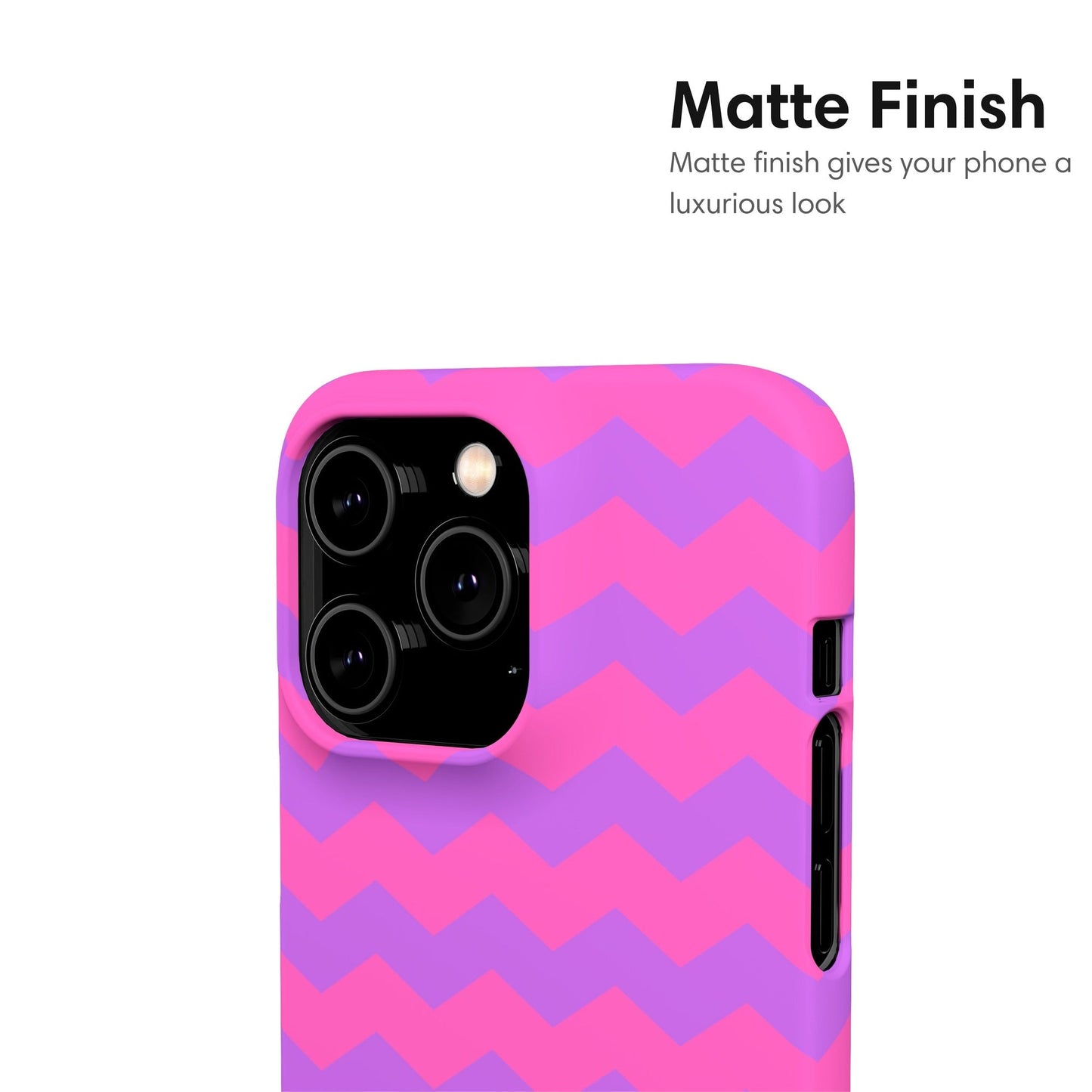 Pink Pattern Snap Case matte