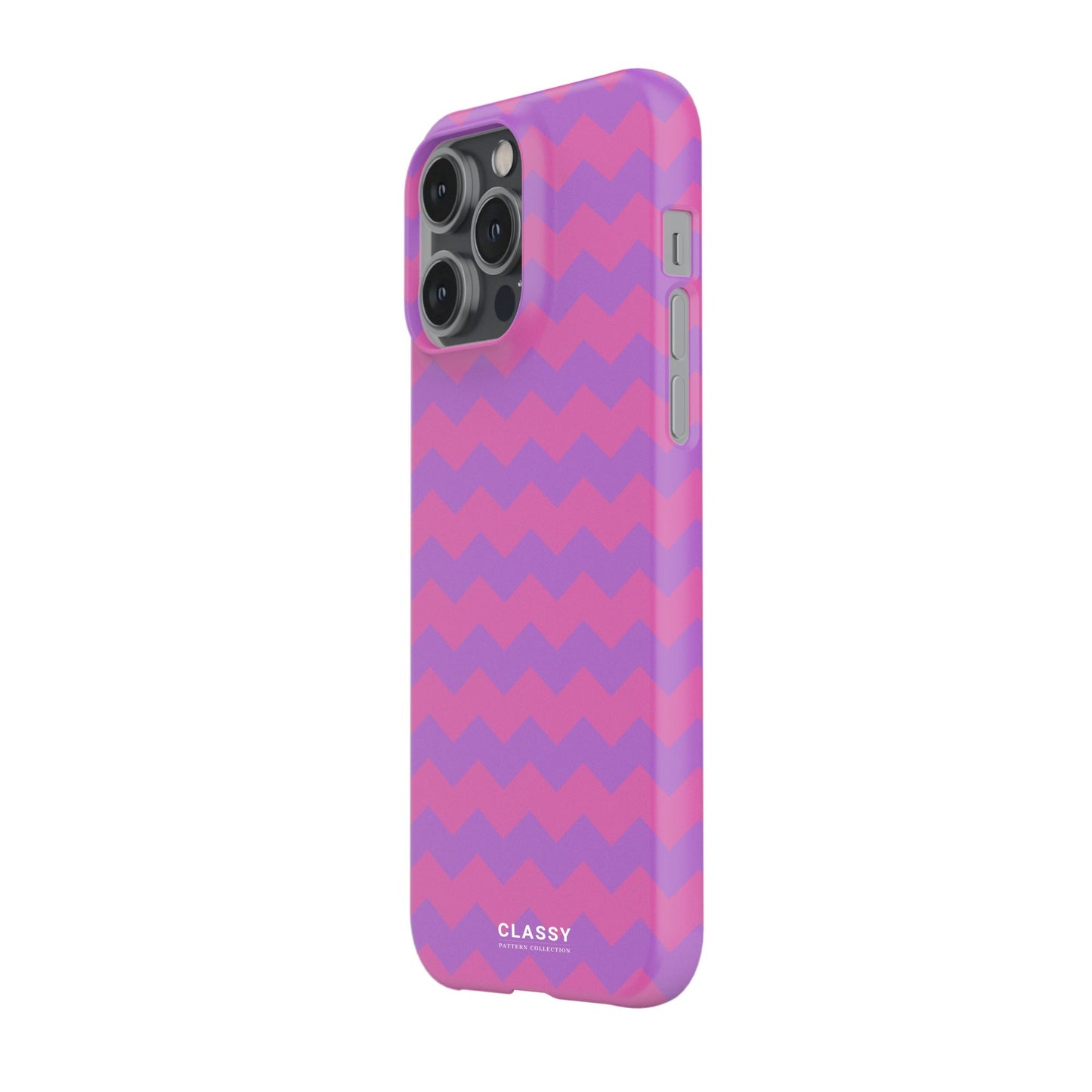 Pink Pattern Snap Case side