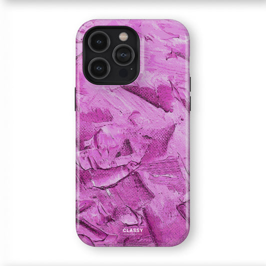 Purple Art Tough Case front
