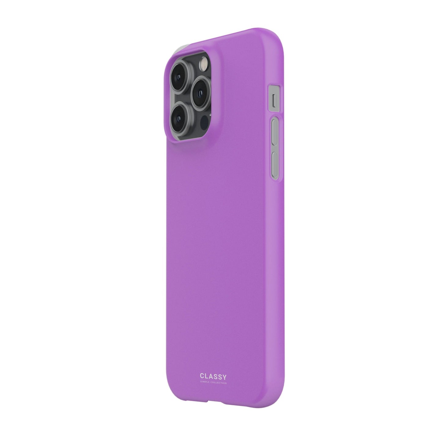 Purple Snap Case side