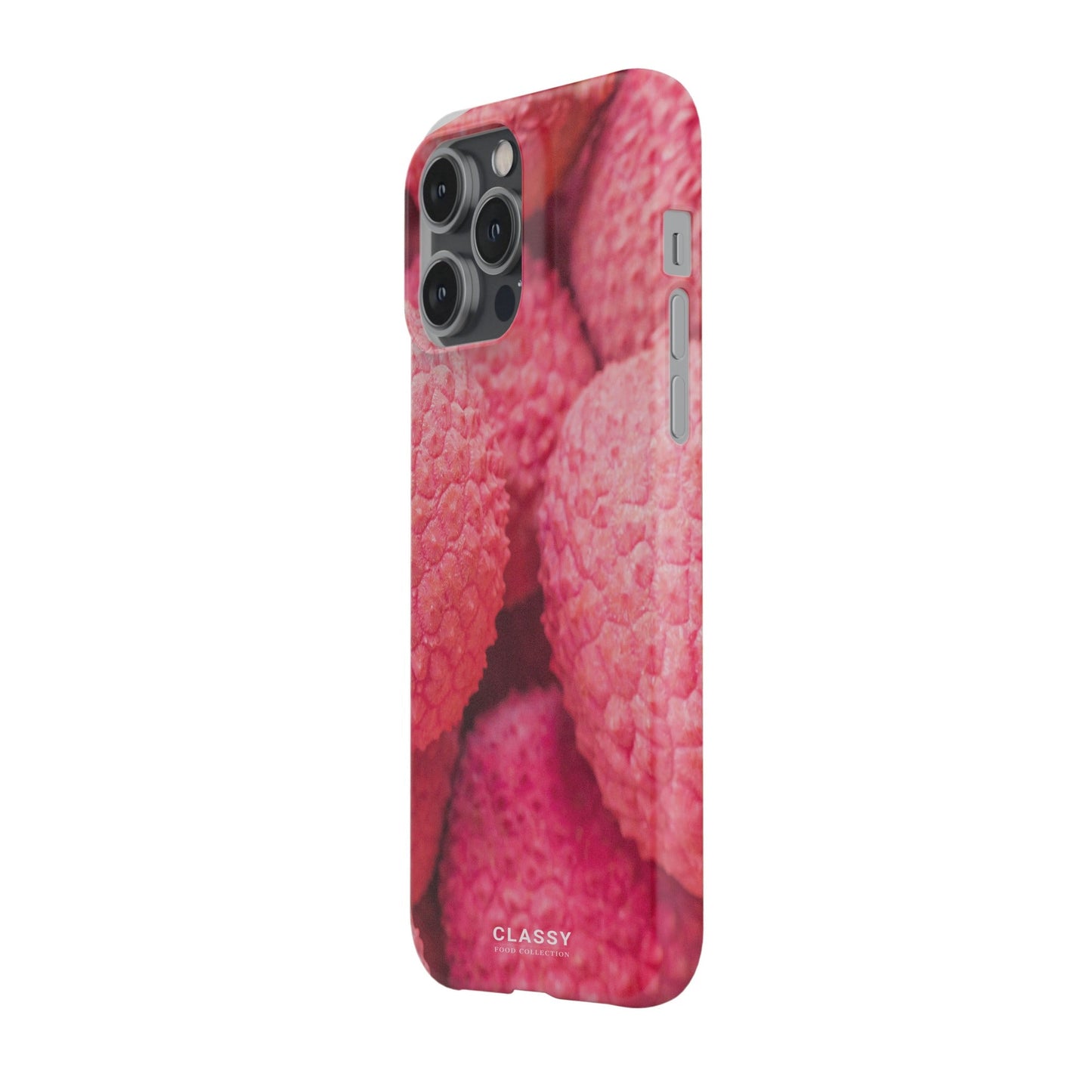 Raspberries Snap Case side