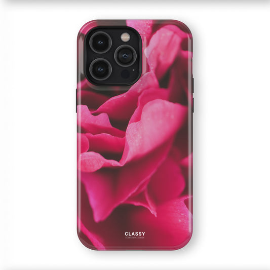 Rose Pink Flower Tough Case front