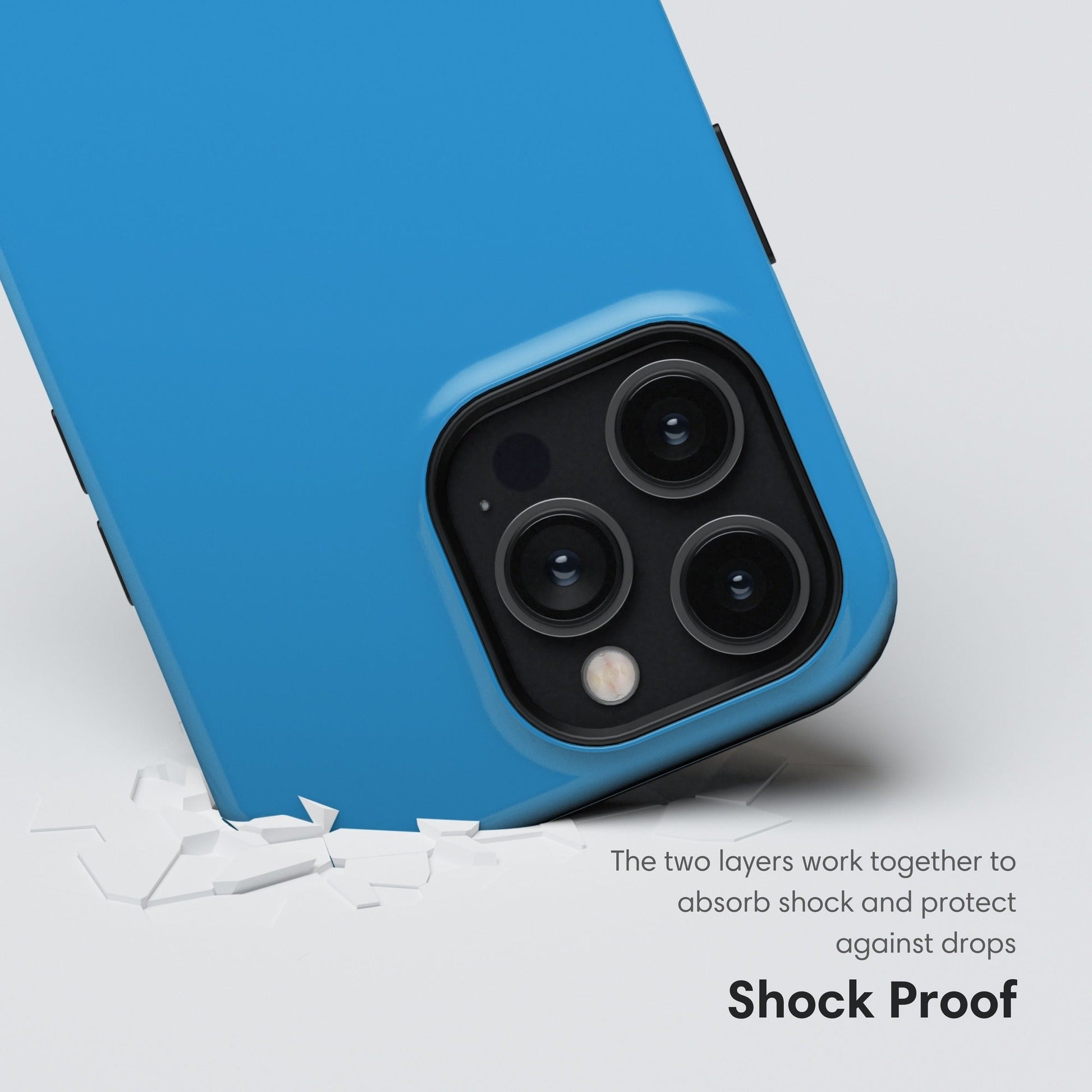 Sky Blue Tough Case shockproof