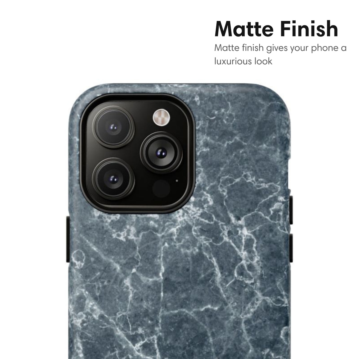 Teal Marble MagSafe Tough Case matte