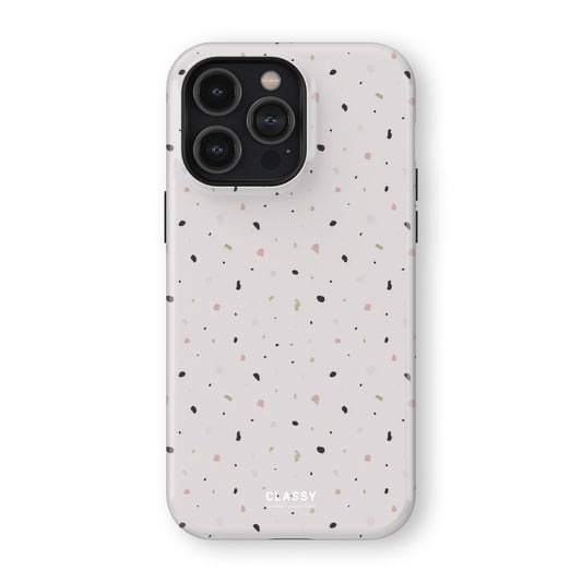 White Tough Case with Dots front