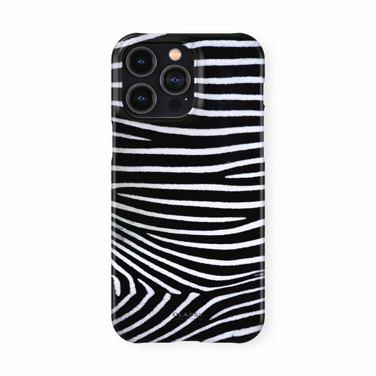 Zebra Pattern Snap Case front