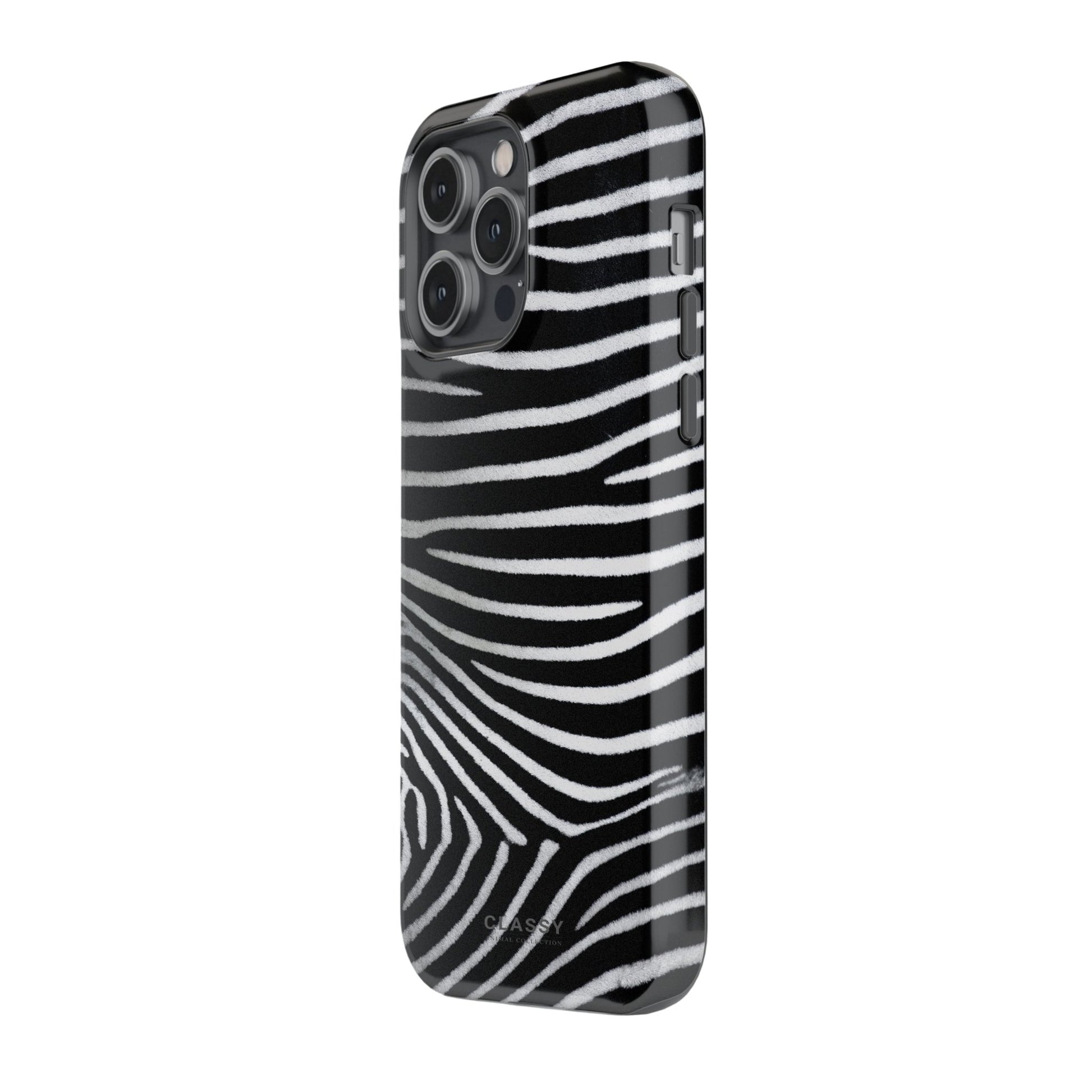 Zebra Stripes Pattern Tough Case side