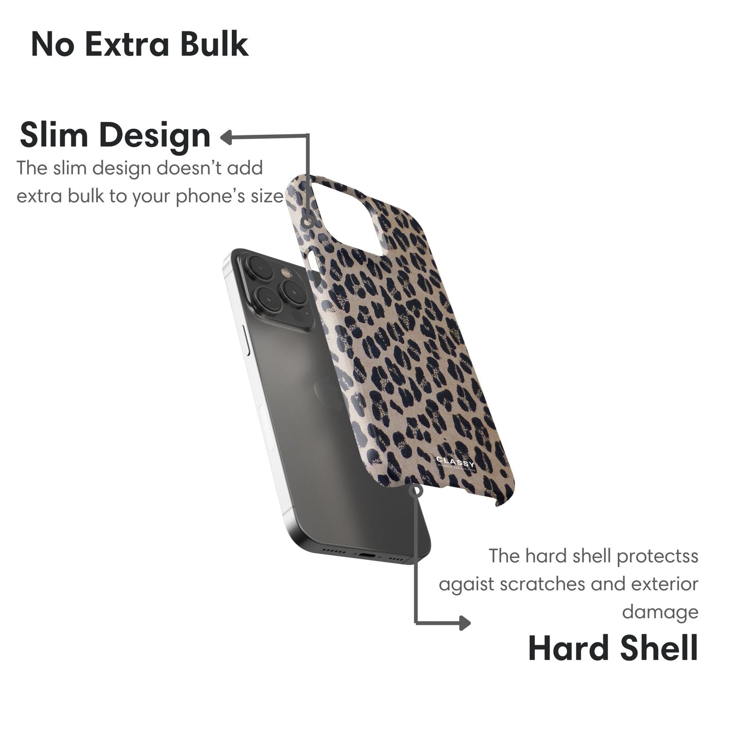 Animal Pattern Snap Case - Classy Cases - Phone Case - iPhone 17 - Glossy - 