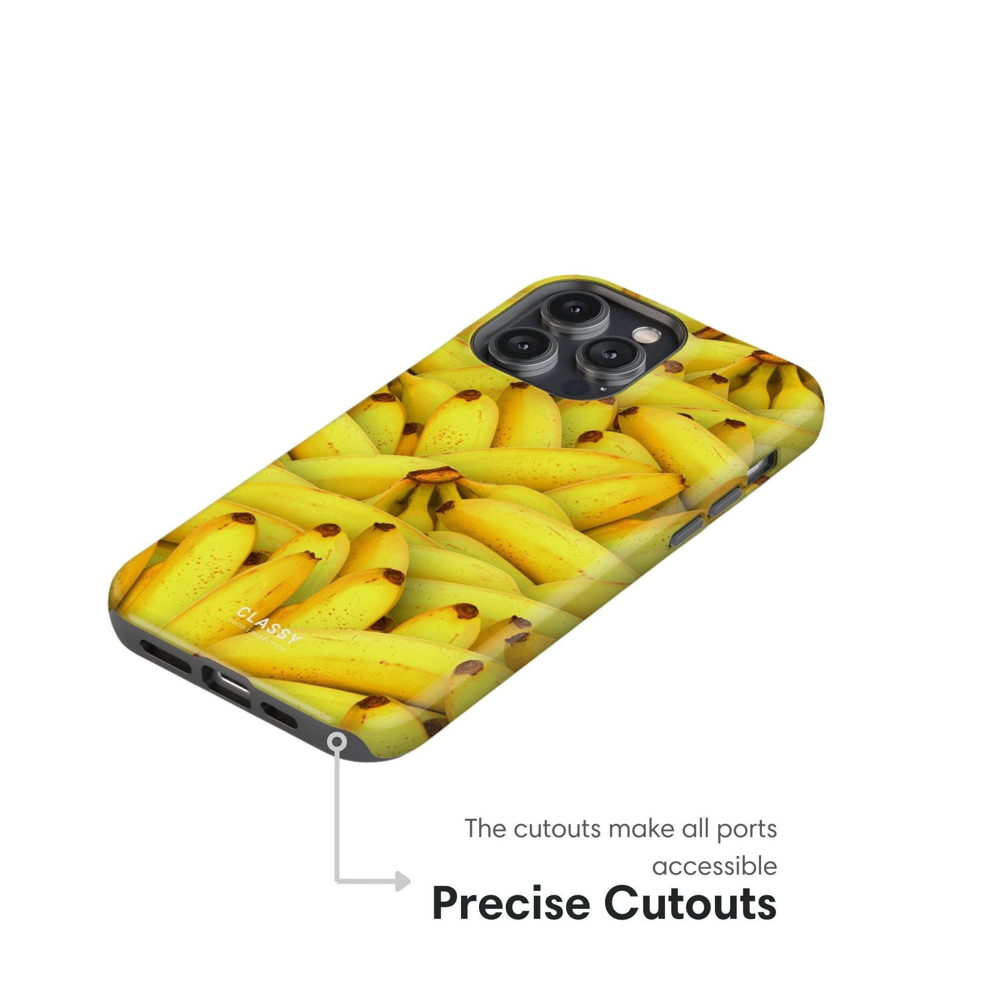 Bananas Tough Case - Classy Cases - Phone Case - iPhone 17 - Glossy - 