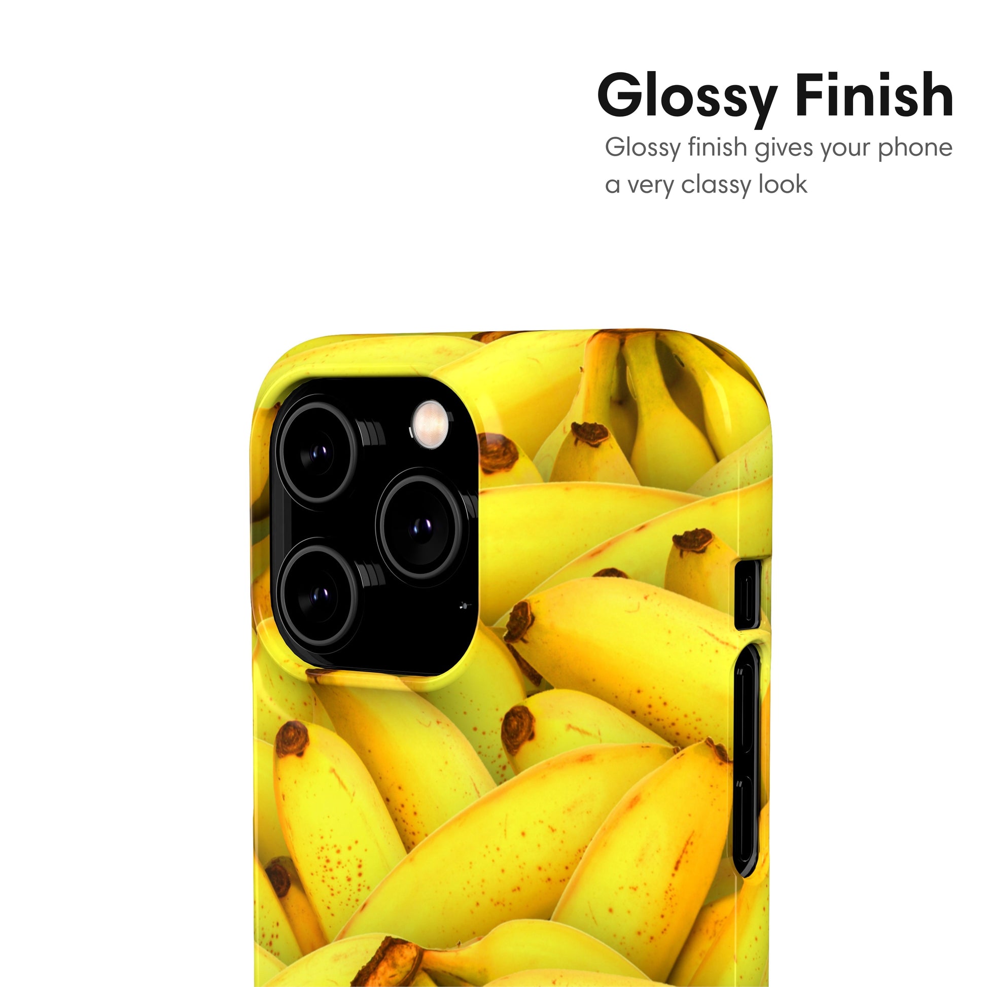 bananas snap case glossy