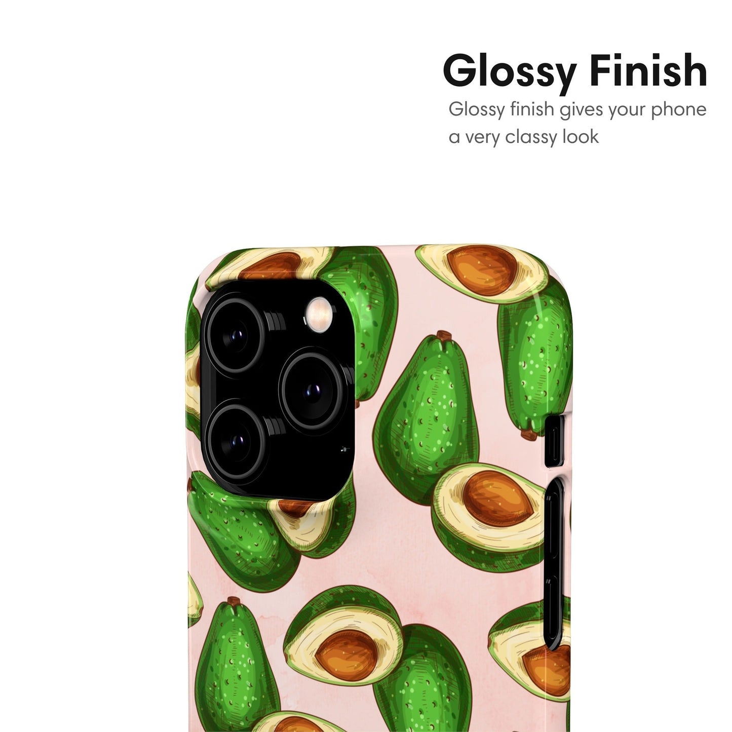 Big Avocados Snap Case - Classy Cases - Phone Case - iPhone 17 - Glossy - 