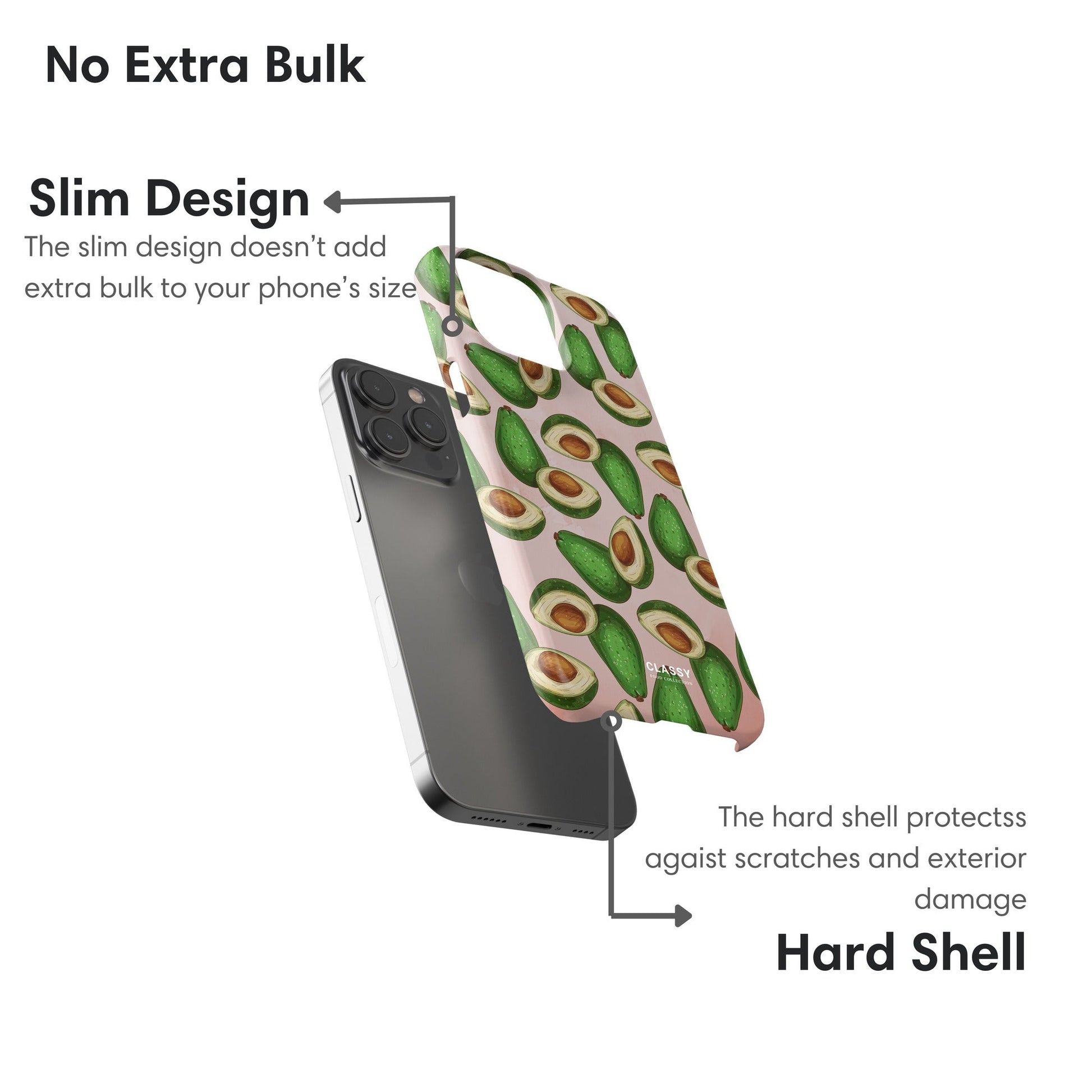 Big Avocados Snap Case - Classy Cases - Phone Case - iPhone 17 - Glossy - 