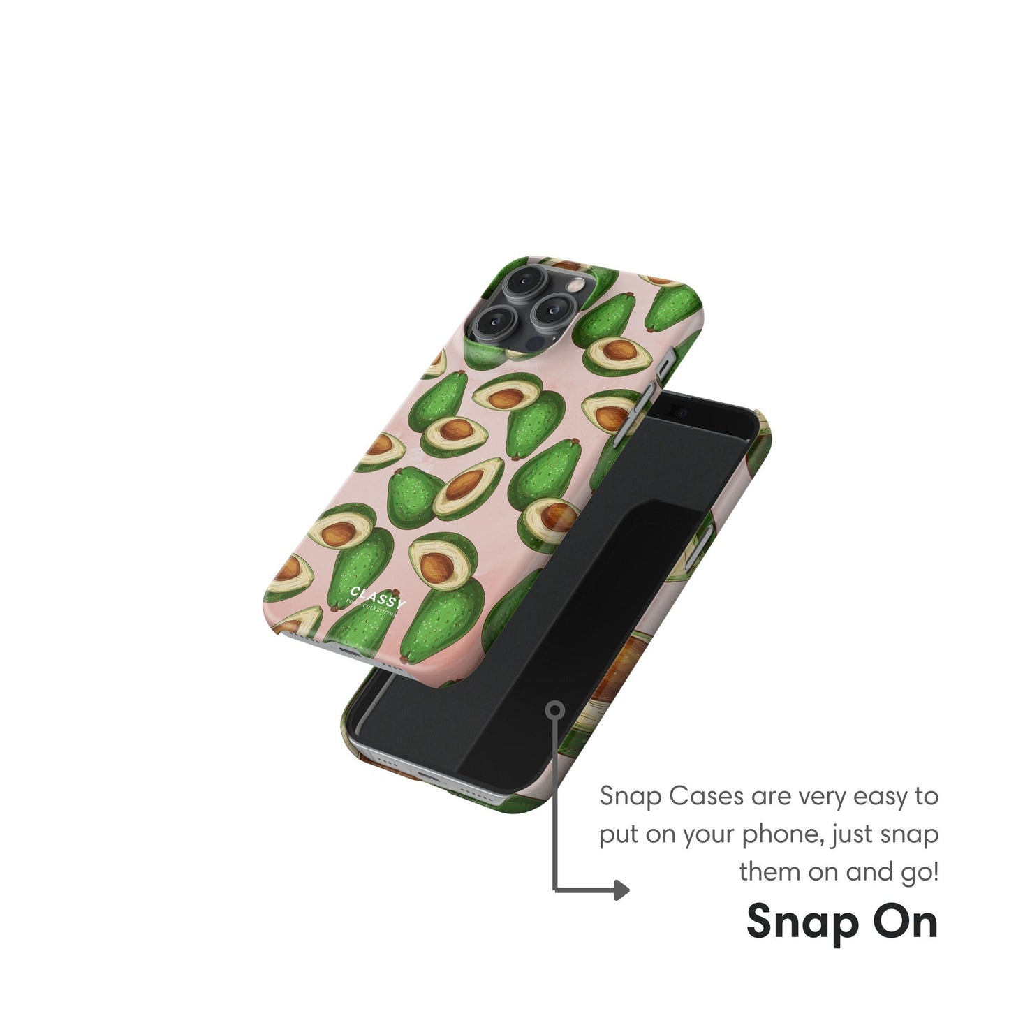 Big Avocados Snap Case - Classy Cases - Phone Case - iPhone 17 - Glossy - 