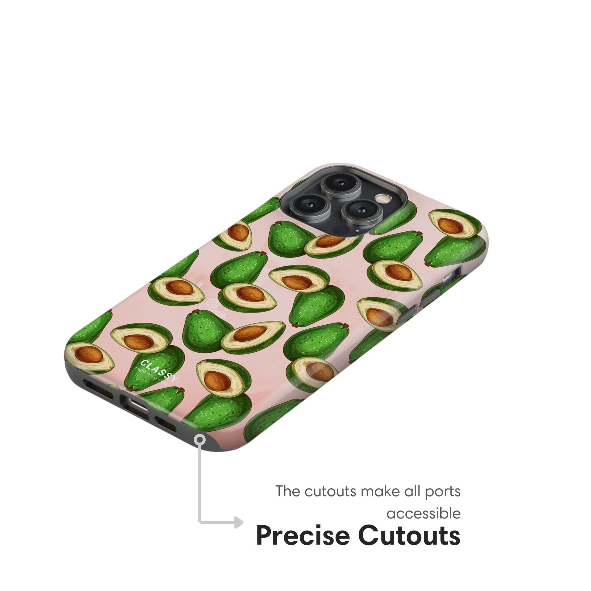 Big Avocados Tough Case - Classy Cases - Phone Case - iPhone 17 - Glossy - 