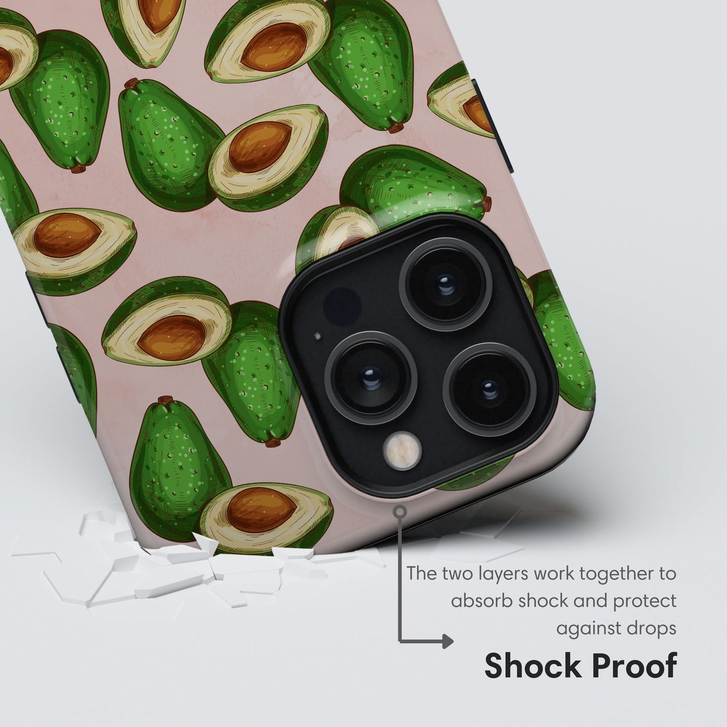 Big Avocados Tough Case - Classy Cases - Phone Case - iPhone 17 - Glossy - 