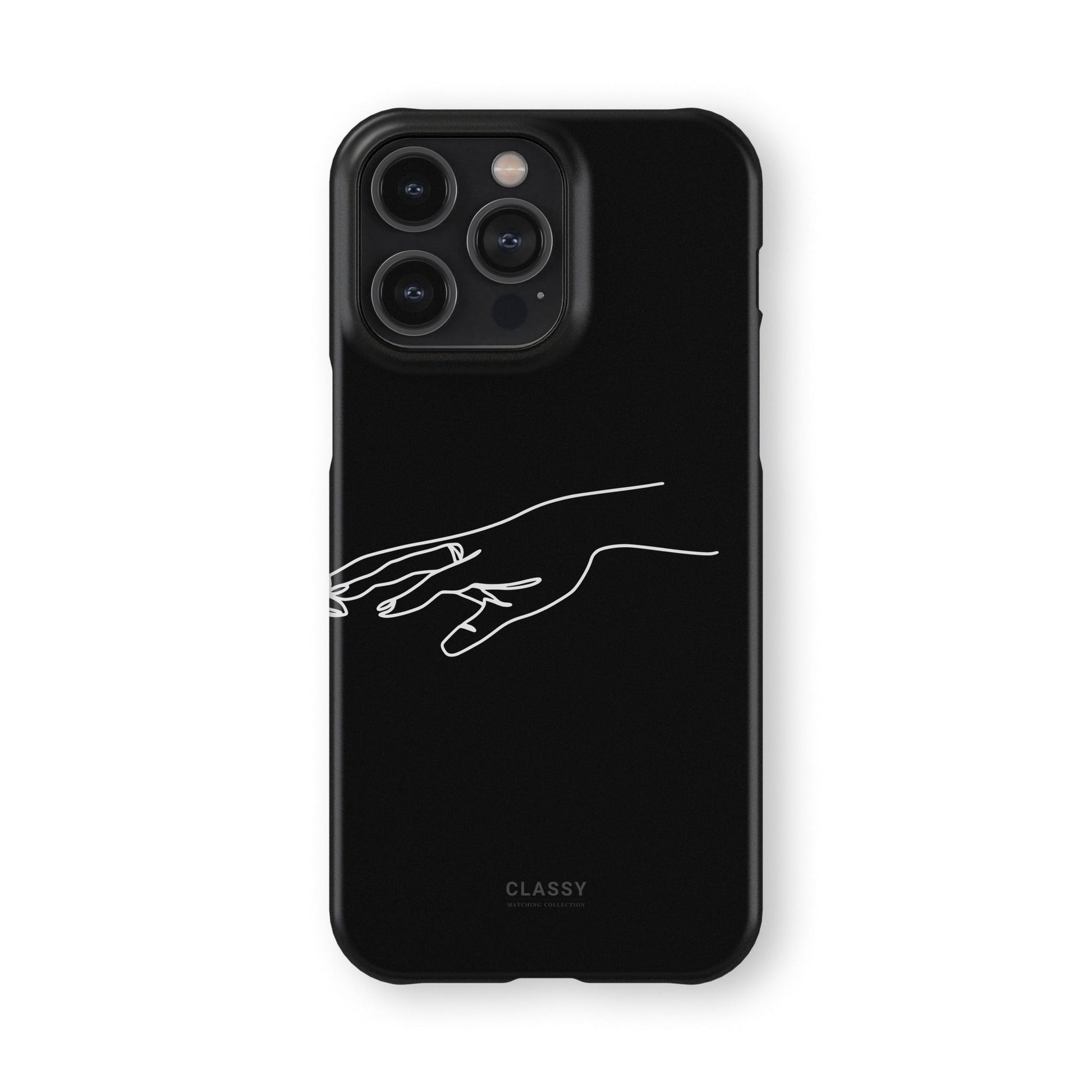 Black Couple Hands Snap Case - Classy Cases - Phone Case - iPhone 17 - Glossy - 