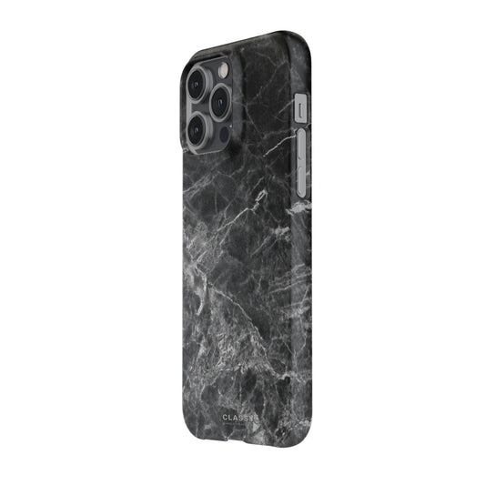 Black Marble Snap Case - Classy Cases - Phone Case - iPhone 17 - Glossy - 