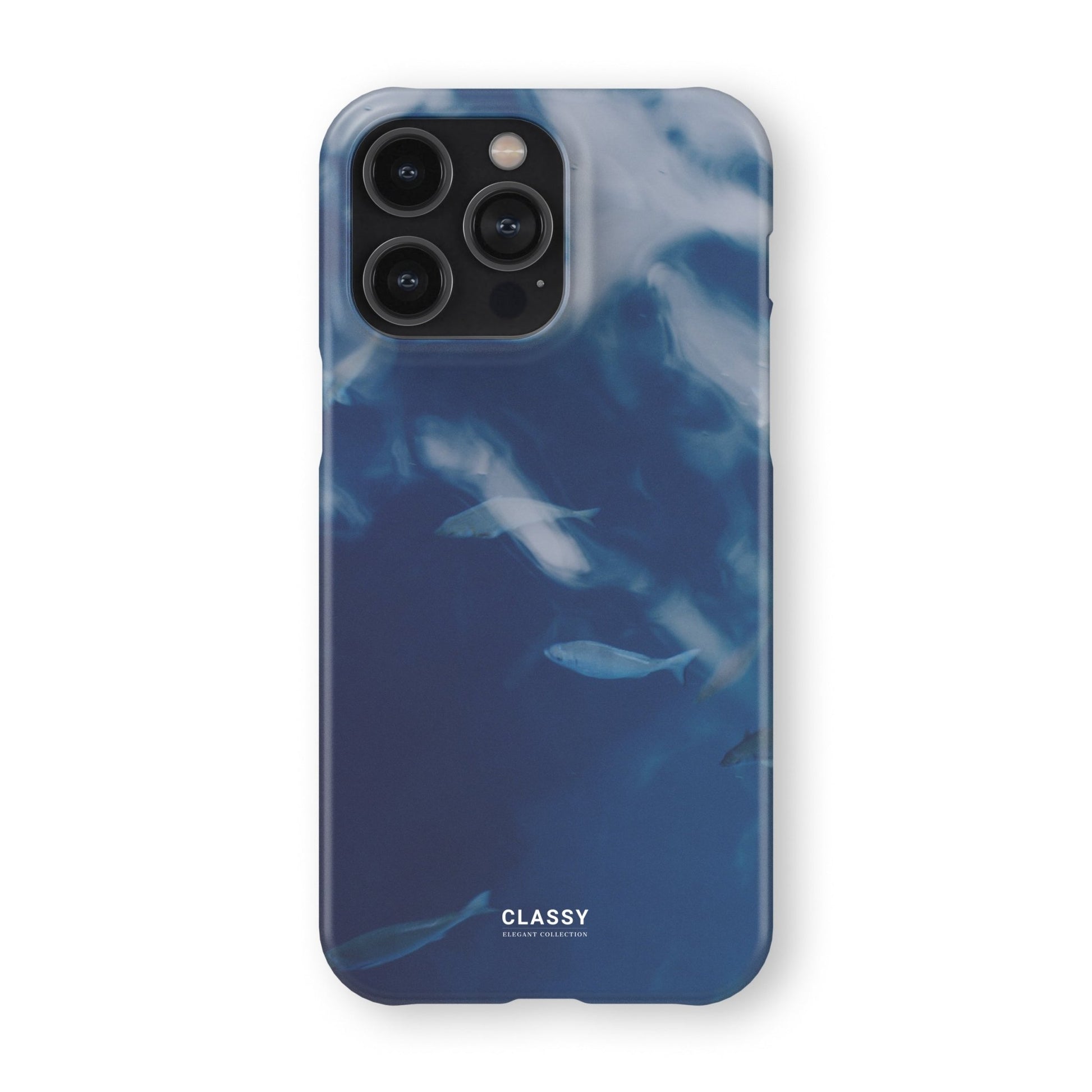 Blue Elegant Ocean Snap Case - Classy Cases - Phone Case - iPhone 17 - Glossy - 