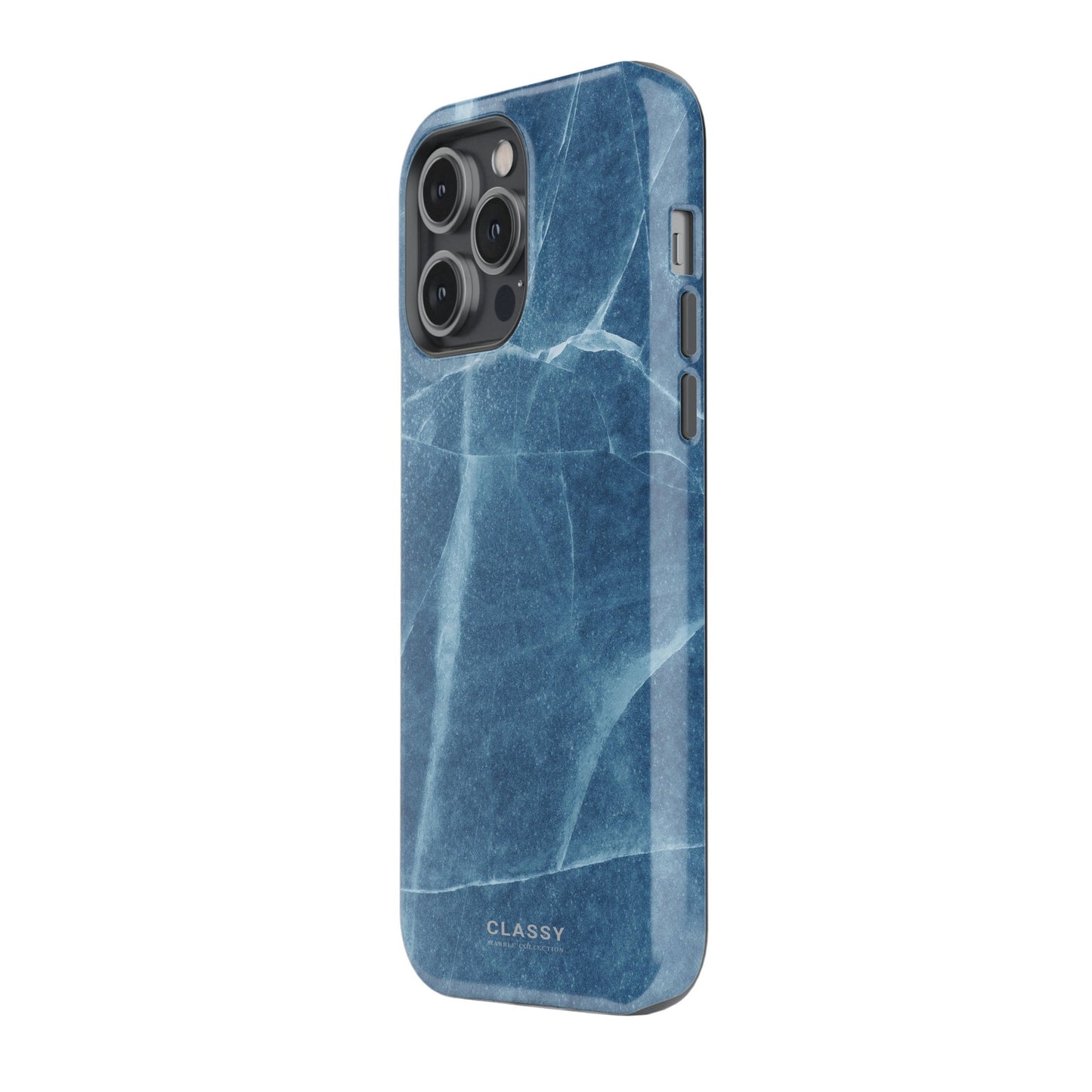 Blue Marble Tough Case - Classy Cases - Phone Case - iPhone 17 - Glossy - 