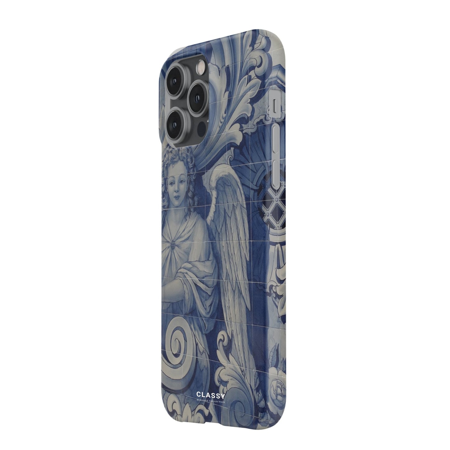 Blue Medieval Art Snap Case - Classy Cases - Phone Case - iPhone 17 - Glossy - 