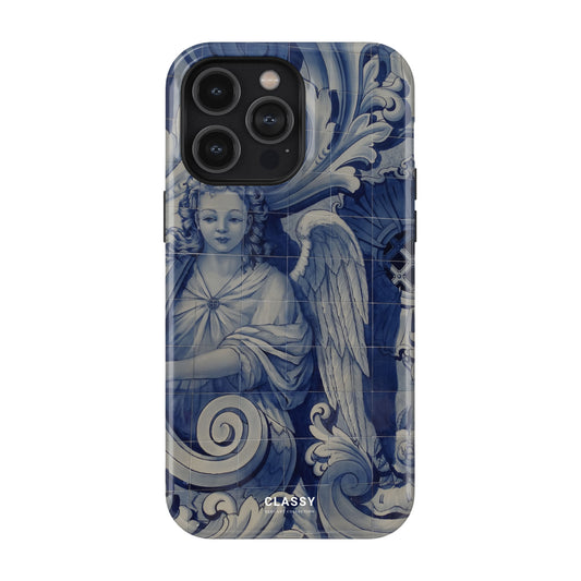 Blue Medieval Art Tough Case front