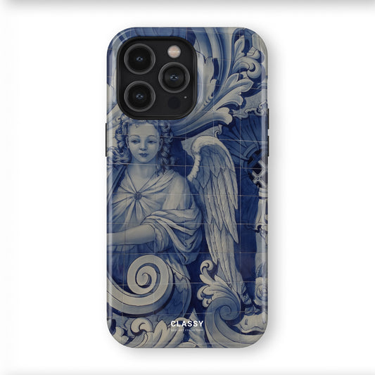 Blue Medieval Art Tough Case front