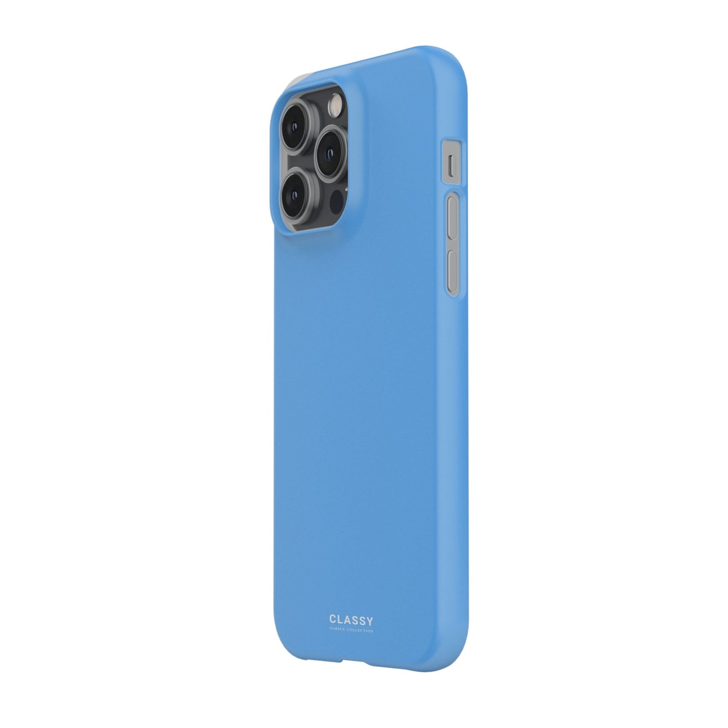 Blue Snap Case - Classy Cases - Phone Case - iPhone 17 - Glossy - 