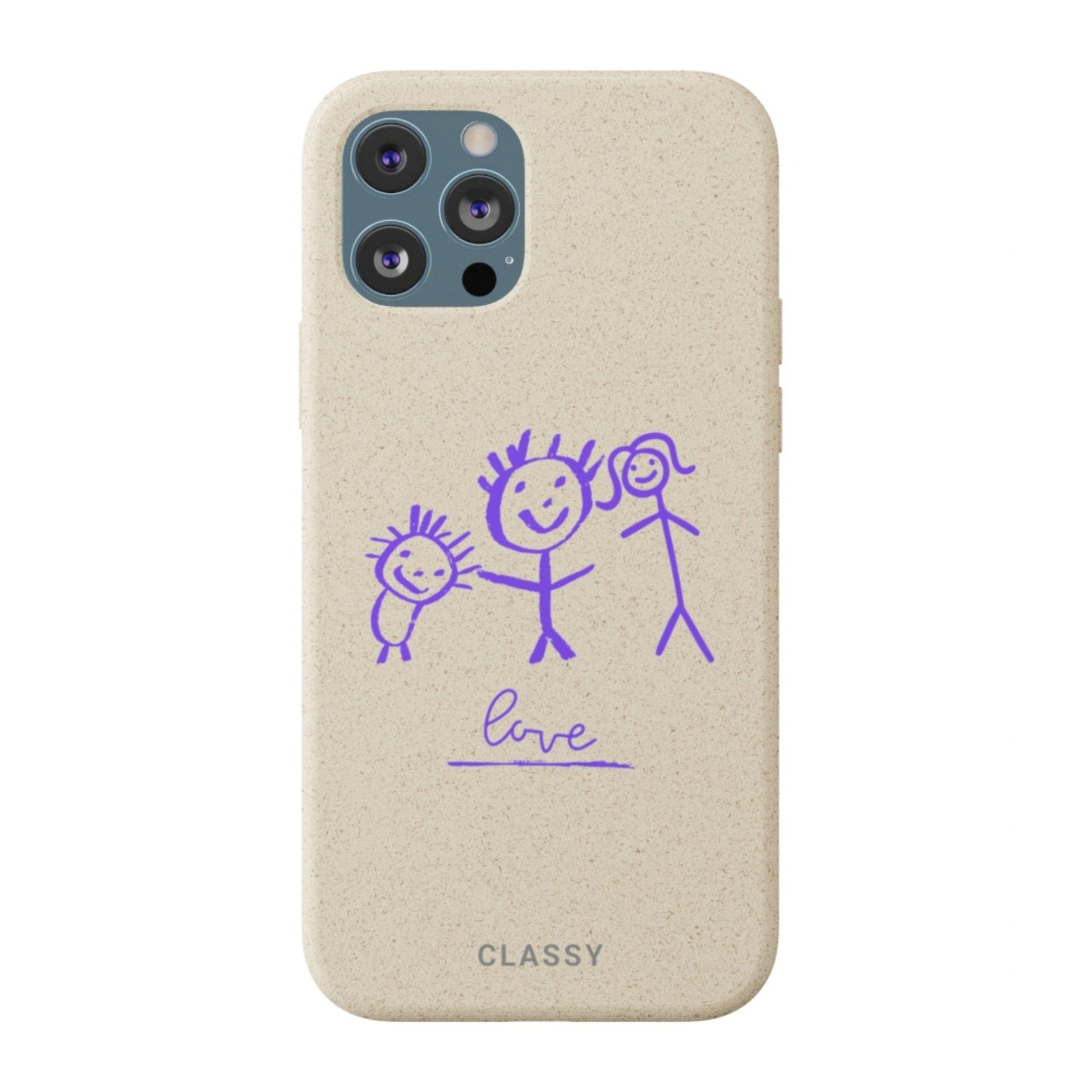 Charity Happy Kids Biodegradable Case - Classy Cases - Phone Case - iPhone 16 Pro - 