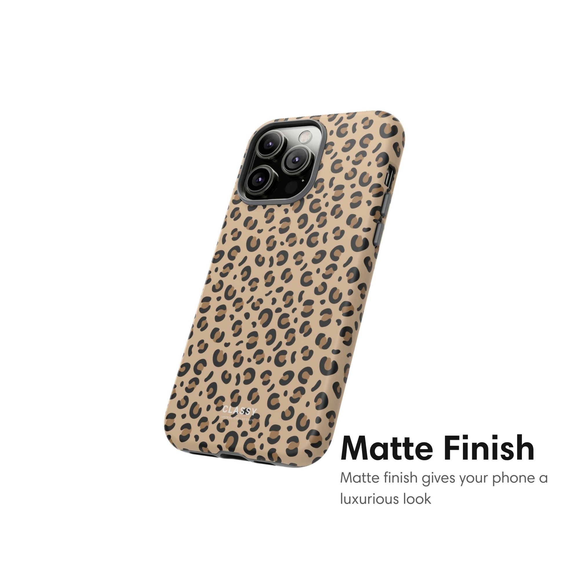 Cheetah Print Tough Case - Classy Cases - Phone Case - iPhone 17 - Glossy - 