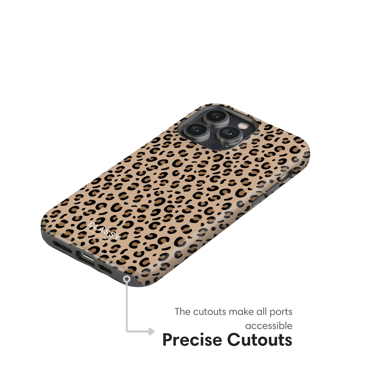 Cheetah Print Tough Case - Classy Cases - Phone Case - iPhone 17 - Glossy - 
