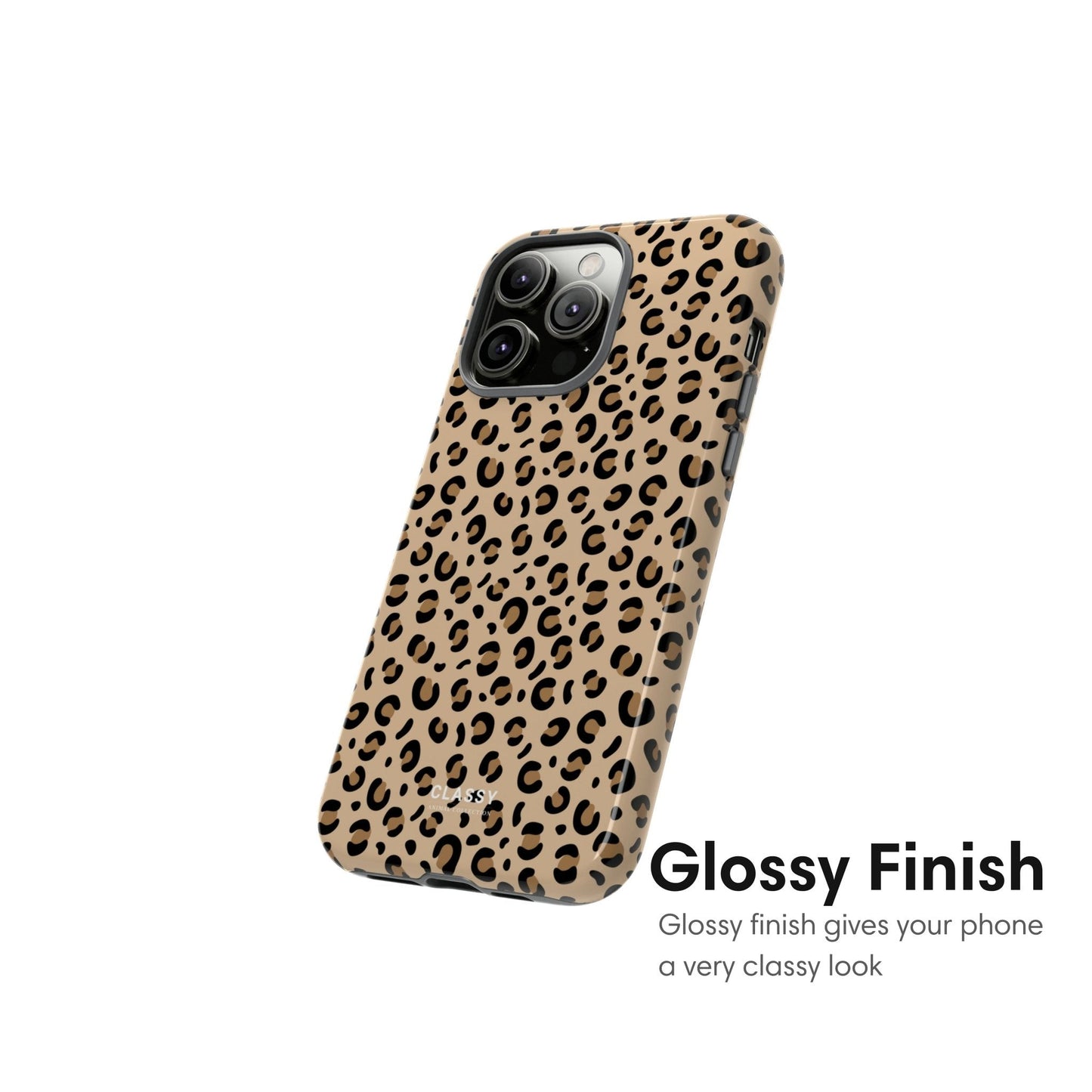 Cheetah Print Tough Case - Classy Cases - Phone Case - iPhone 17 - Glossy - 